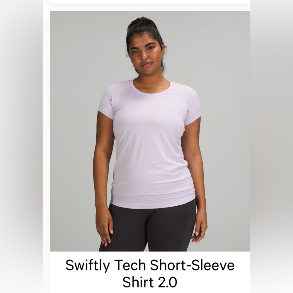 Lululemon short sleeve swiftly tech